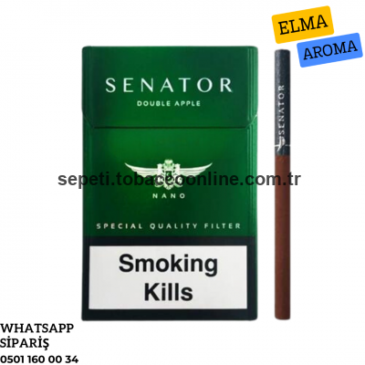 Senator Specıal Double Apple (Elma) Aroma Sigara x10 Paket Senator Specıal Double Apple (Elma) Aroma Sigara x10 Paket