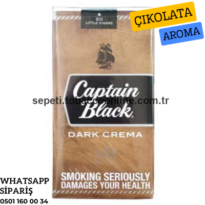 Captain Black Çikolata ( Dark Crema ) Sigara 1 Paket 