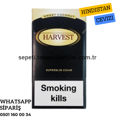 Harvest Sweet Coconut Filter Slim Sigara x10 Paket