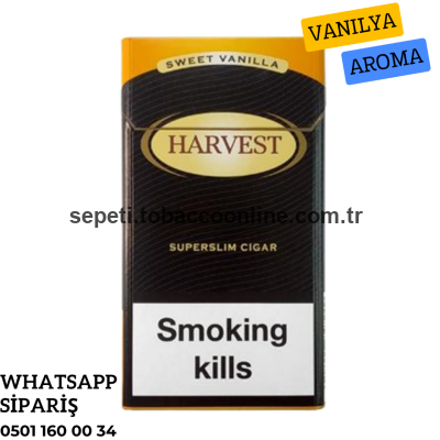 Harvest Sweet Vanilla Filter Slim Sigara x10 Paket