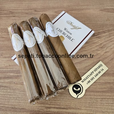 Davidoff Wiston Churchill 4'lü Puro Paket