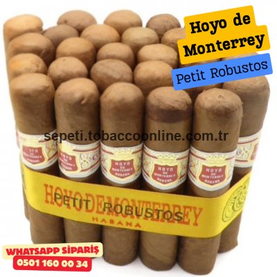 Hoyo de Monterrey Petit Robustos 25'li Puro Kutu