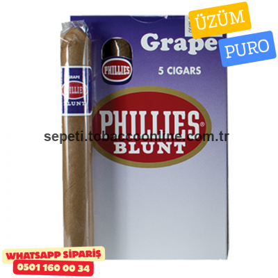 Phıllıes Blunt Grape (Üzüm) 5's Puro