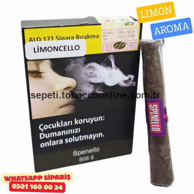 Spenello S05 5 Toscanello Limon Aromalı 5'li Puro Paket