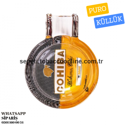 Cohiba Kristal Cam Lüks Puro Küllüğü