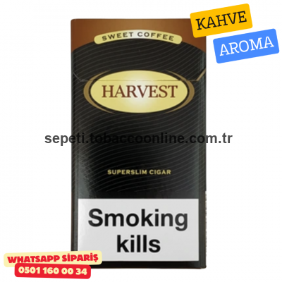 Harvest Sweet Coffee Süper Slim (Kahve) Sigara x10 Paket