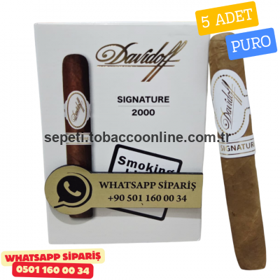 Davidoff Sıgnature 2000 5'li Puro Paket