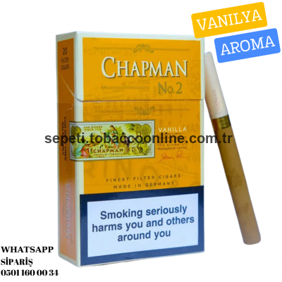 Chapman Vanılla Tatlı Vanilya Aromalı Sigara 1 Paket
