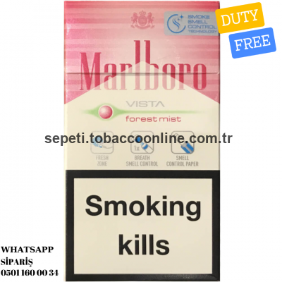 Marlboro Vista Forest Mist İthal Süper Slim Sigara x10 Paket