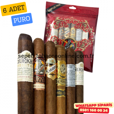Gurkha Nicaraguan Toro Red Sampler 6'lı Puro Gurkha Nicaraguan Toro Red Sampler 6'lı Puro