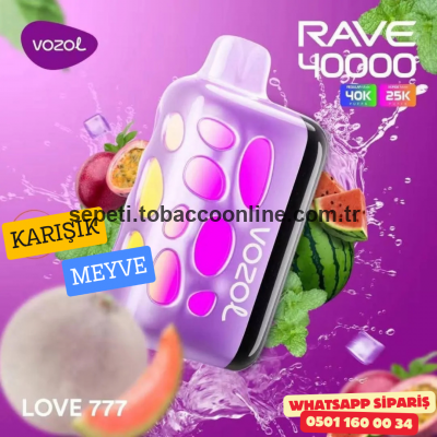 Vozol Rave Love 777 40000 PUFF Vozol Rave Love 777 40000 PUFF