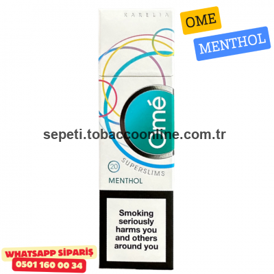 Ome Menthol Süperslim Sigara x10 Paket