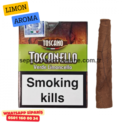 Toscanello Verde Limoncello (Limonlu) x10 Paket