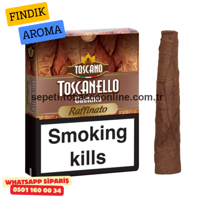 Toscanello Castano Raffinato Puro – (Fındık) 1 Paket