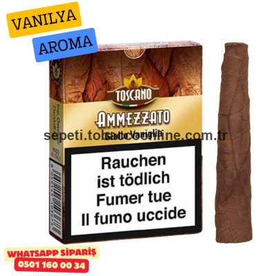 Toscanello Giallo Vaniglia - (Vanilya) Aromalı 1 Paket Toscanello Giallo Vaniglia - (Vanilya) Aromalı 1 Paket