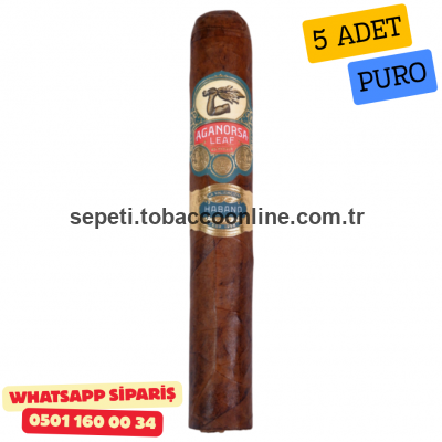 Aganorsa Leaf Habano Grantoro 658 - 5'li Puro Paket