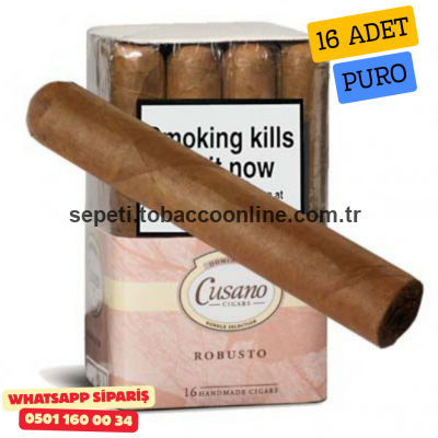 Cusano Dominican Robusto Bundle 16'lı Puro Paket