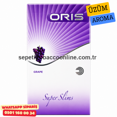 Oris Grape Süperslims Sigara (Üzüm Aromalı) 1 Paket