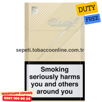 Davidoff Gold Sigara x10 Paket
