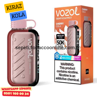 Vozol Gear Ice & Sweet 50000 PUFF Cherry Cola Vozol Gear Ice & Sweet 50000 PUFF Cherry Cola