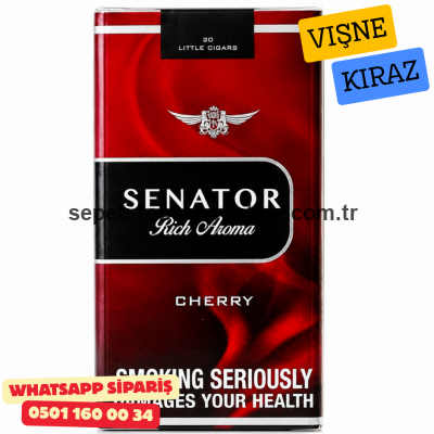 Senator Rich Aroma Cherry İthal Sigara x10 Paket
