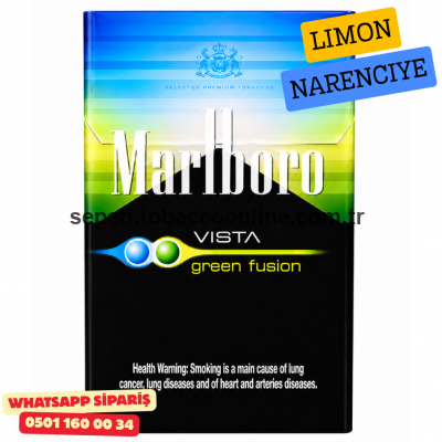 Marlboro Vista Green Fusion Sigara ( Böğürtlen ve Mentol ) 1 Paket