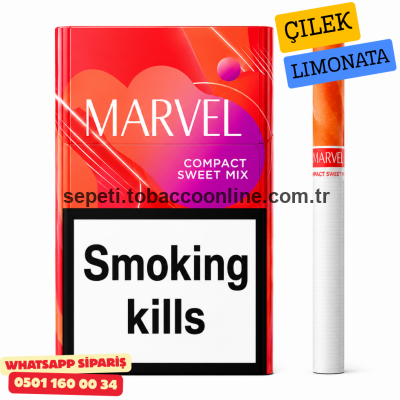 Marvel Compact Sweet Mıx Sigara 1 Paket Marvel Compact Sweet Mıx Sigara 1 Paket