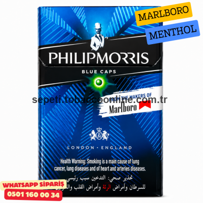 Philip Morris Blue Caps İthal Sigara 1 Paket