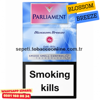 Parlıament Blossom Breeze Elma Çiçeği Aromalı Slim Sigara x10 Paket