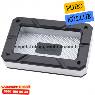Colibri Rally Metal Puro Küllüğü Siyah/Gümüş – 6 Puro Bölmeli