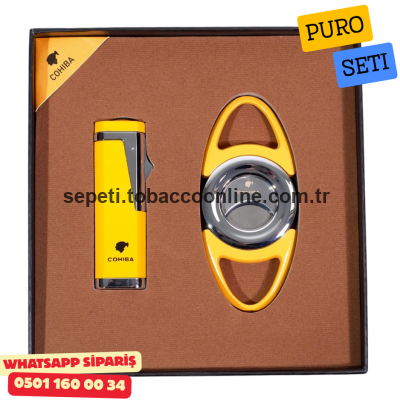 Cohiba İkili Puro Seti Cohiba İkili Puro Seti