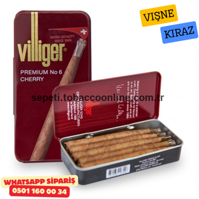 Villiger Premıum No6 Cherry Sigarillo 10'lu Adet