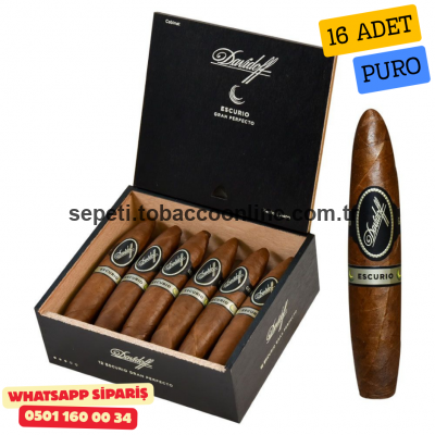 Davidoff Escurio Gran Perfecto 12'li Puro Kutu