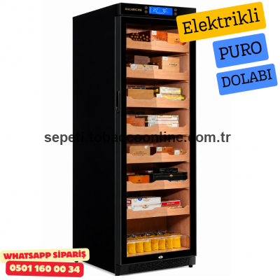Raching C380A Siyah Elektronik Puro Dolabı