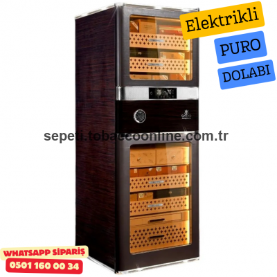Raching Reserva RR780 Özel Üretim Ahşap Elektronik Puro Dolabı