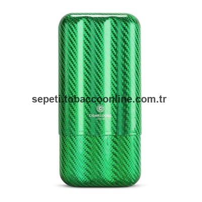Cigarloong Karbon Puro Kılıfı Yeşil 3'lü 60 Ring