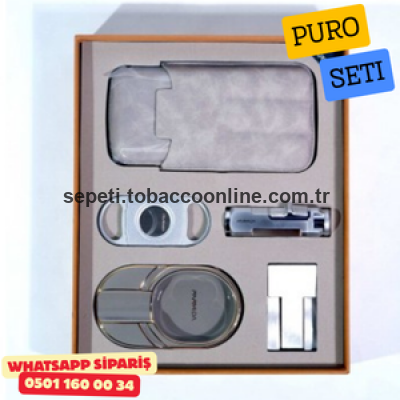 Puro Seti – Gri | Premium Aksesuar Seti