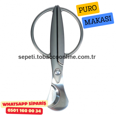 Cohiba Puro Makası (Kesici) – Gri Metal