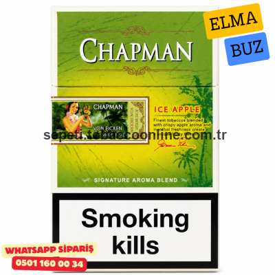 Chapman Ice Apple Elma ve Buz Aromalı Sigara 1 Paket
