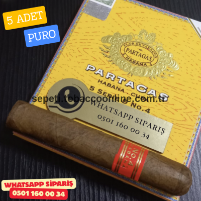 Partagas Serie D No.4 – 5’li Puro Paket