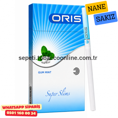 Oris Pulse Gum Mint Süperslims Sigara (Nane Sakız) x10 Paket Oris Pulse Gum Mint Süperslims Sigara (Nane Sakız) x10 Paket