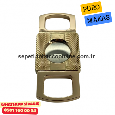 Puro Kesici Rose Gold – Çift Bıçaklı Puro Makası
