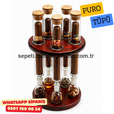 Demlendirici ve Aromalandırıcı Puro Tüpü 5’li Set