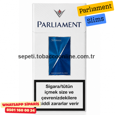 Parlıament Slims ithal Sigara x10 Paket