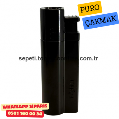 I-Lighter Çift Torch Jet Alev Çakmak – Mat Siyah Renk